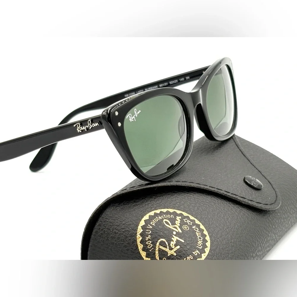 Lady Burbank RB2299 Cateye Sunglasses Ray-Ban Lady Burbank 901/31 52-20-140 3N - Picture 10 of 11